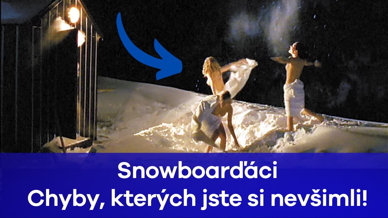 Snowboarďáci: Chyby, kterých jste si nevšimli!